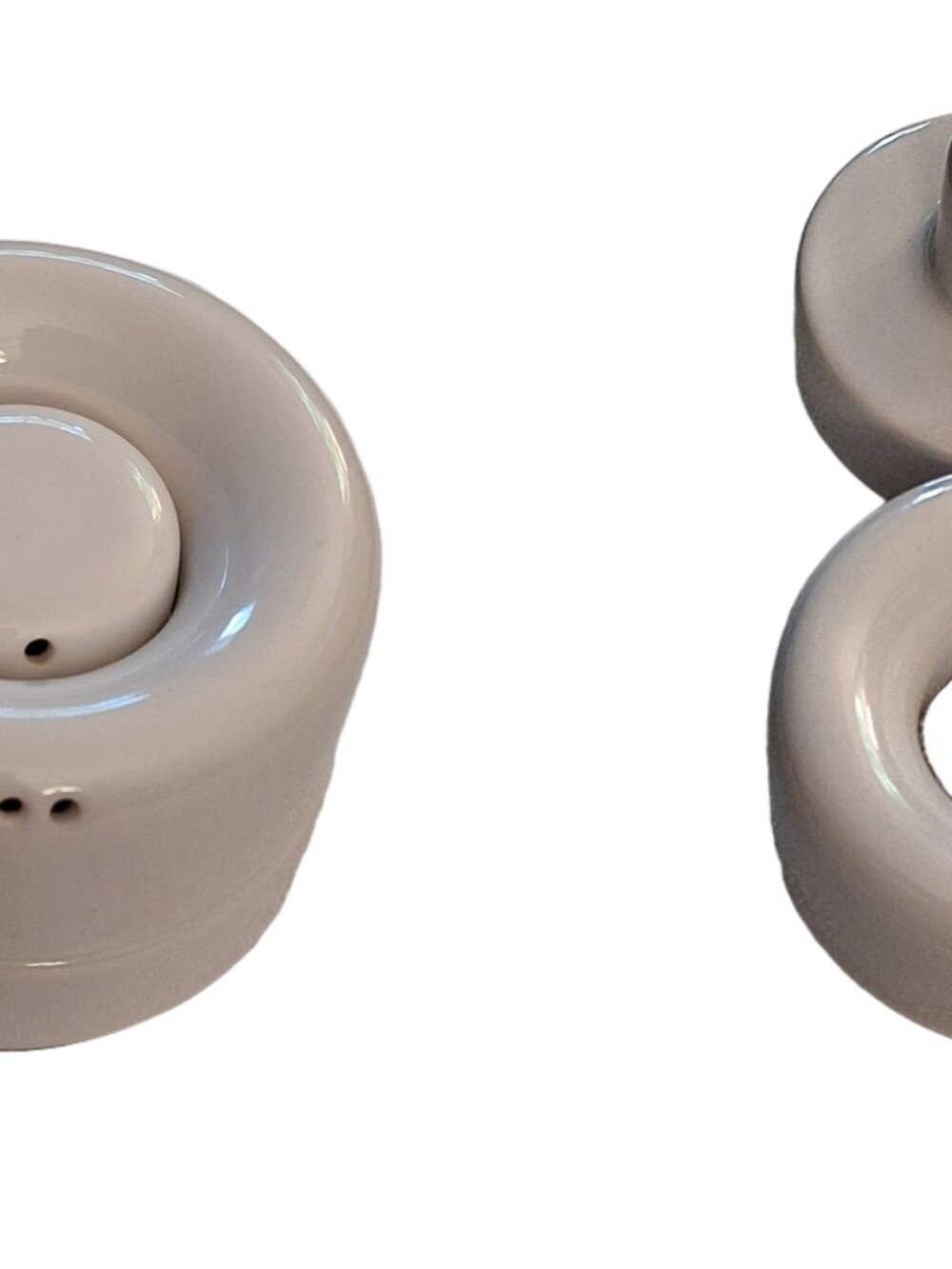 Vintage 50s Nested Ring Salt & Pepper Shaker Japan